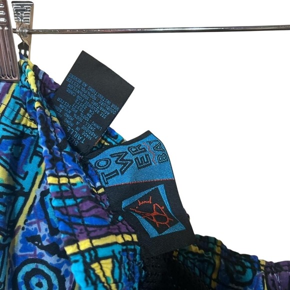 MENS RETRO 90'S AOP RADICAL SWIM‎ TRUNKS SIZE 3X - Picture 2 of 2